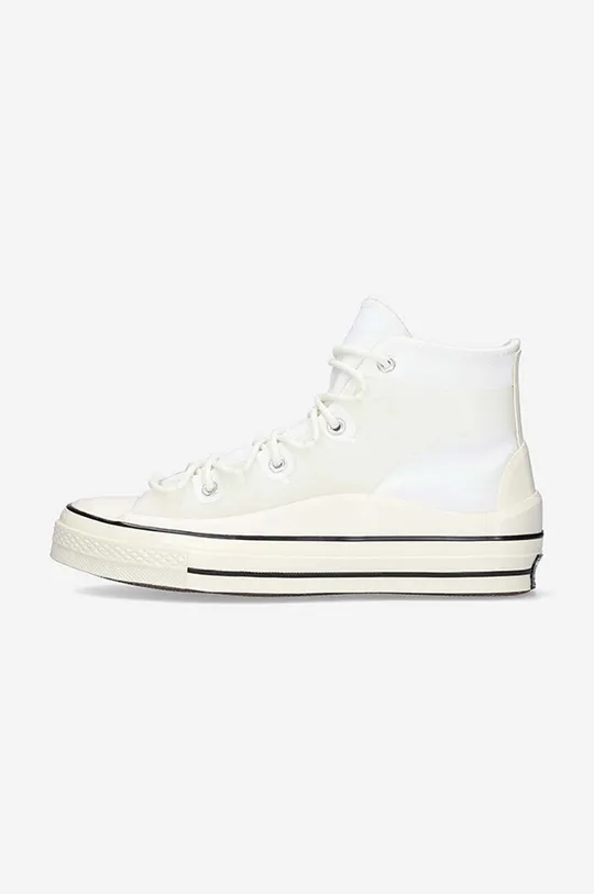 Πάνινα παπούτσια Converse Chuck Taylor 70 Utility λευκό