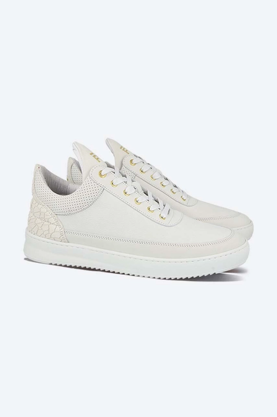 šedá Kožené sneakers boty Filling Pieces Low Top Ripple Ceres