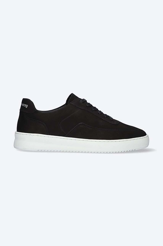 μαύρο Σουέτ αθλητικά παπούτσια Filling Pieces Ανδρικά