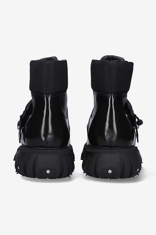 Filling Pieces leather biker boots