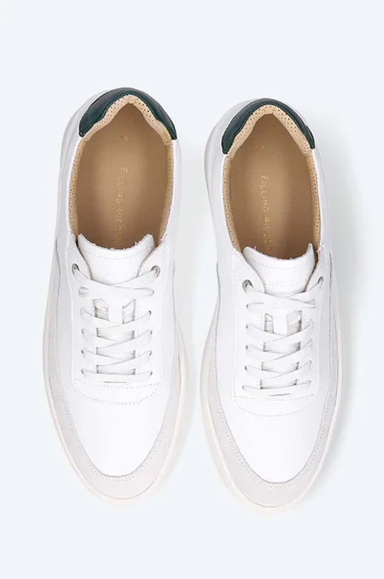 white Filling Pieces leather sneakers Mondo Squash