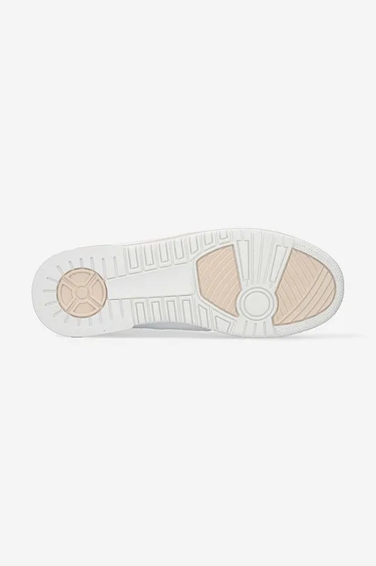 Filling Pieces sneakers din piele Mid Ace Spin alb