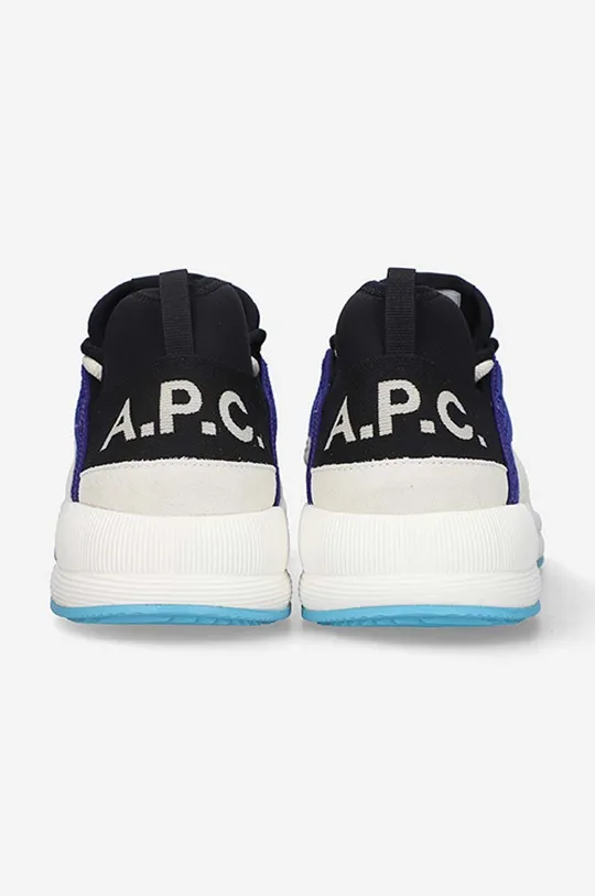 Sneakers boty A.P.C. Run Around PXBSO-M56084 INDIGO