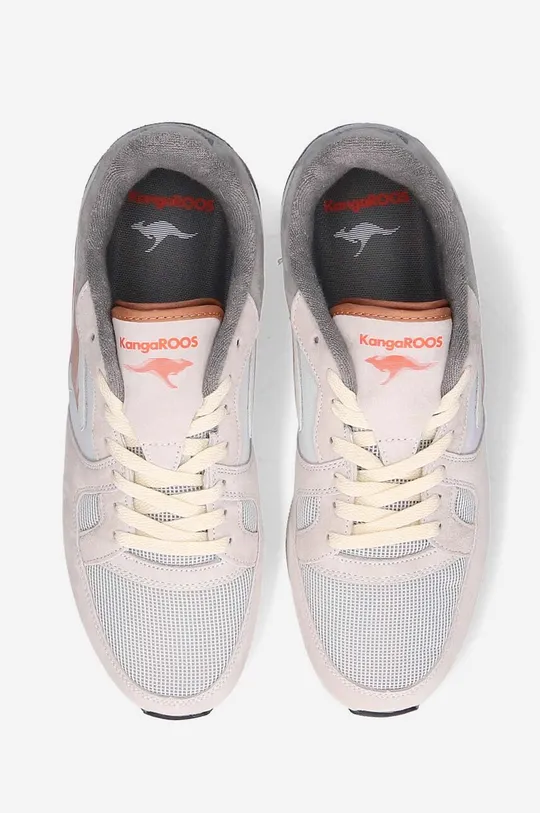 gray KangaROOS sneakers Coil R1 OG Pop