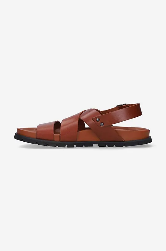 A.P.C. leather sandals Emile  Uppers: Natural leather Inside: Natural leather Outsole: Synthetic material