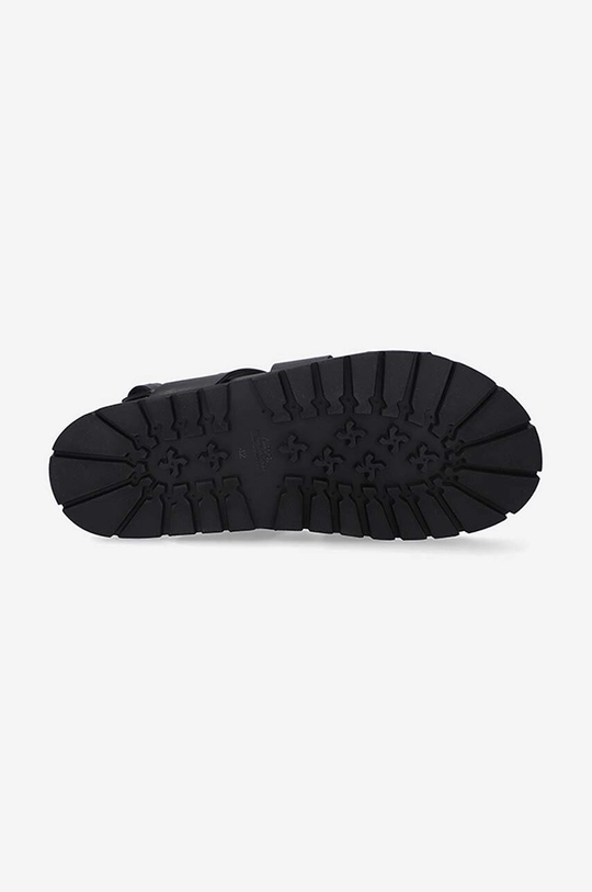 A.P.C. leather sandals Emile black