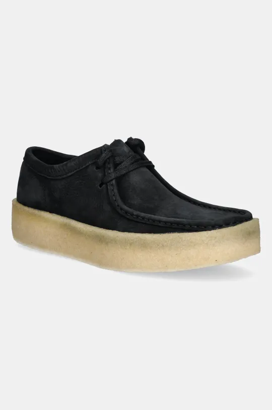 Clarks Originals mocassini in pelle casual nero 26158144