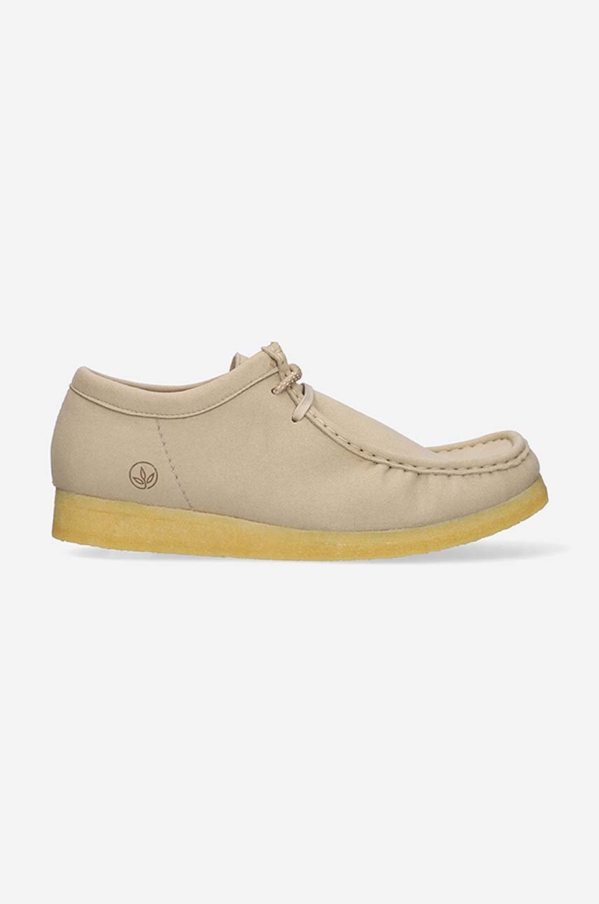 бежевый Туфли Clarks Originals Wallabee Мужской