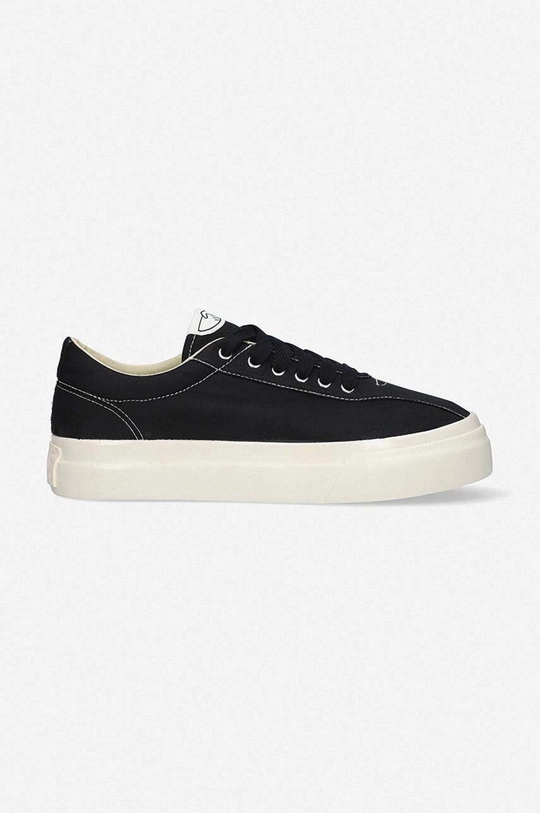 black Stepney Workers Club plimsolls Dellow Canvas Men’s