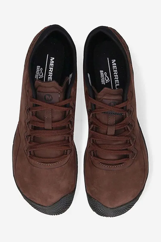 brown Merrell suede shoes Vapor Glove 3 Luna Ltr