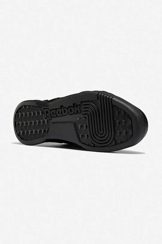 Kožené sneakers boty Reebok Classic Workout Plus černá