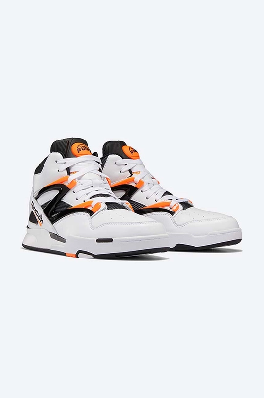 білий Шкіряні кросівки Reebok Classic Pump Omni Zone II G57540