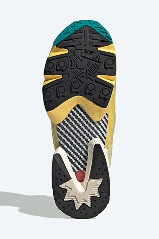 adidas sneakersy skórzane Zx Fury GW0364 żółty