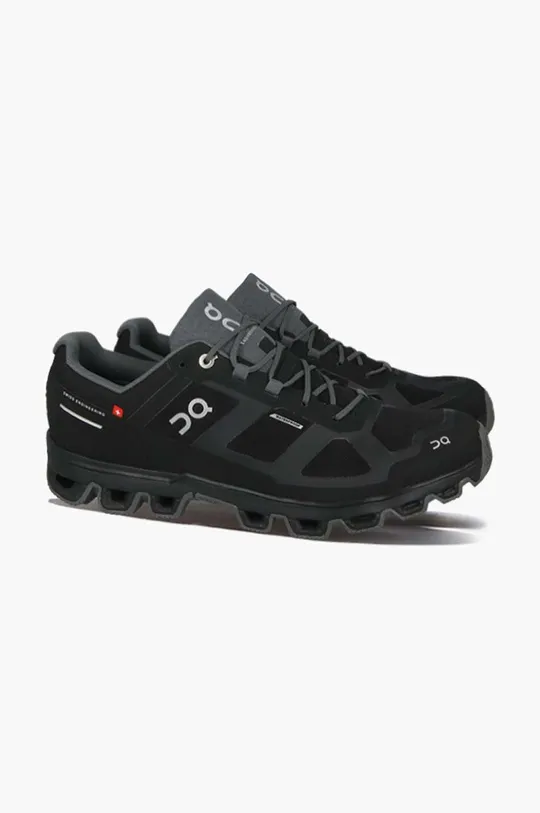 black On-running sneakers Cloudventure Wateproof
