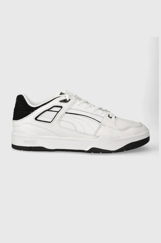 λευκό Δερμάτινα αθλητικά παπούτσια Puma Ανδρικά