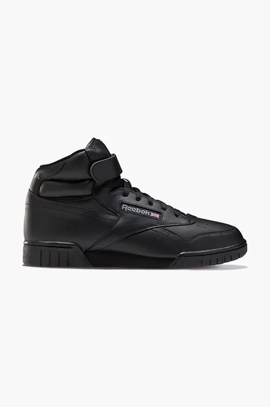 μαύρο Δερμάτινα αθλητικά παπούτσια Reebok Classic Ex-O-Fit Hi 3478 Ανδρικά