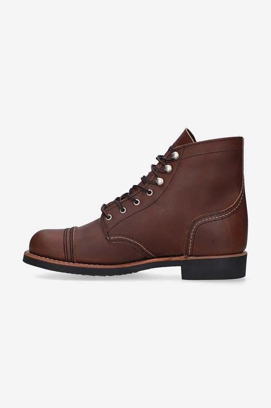 Red Wing leather shoes brown