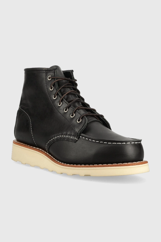 Red Wing leather shoes black