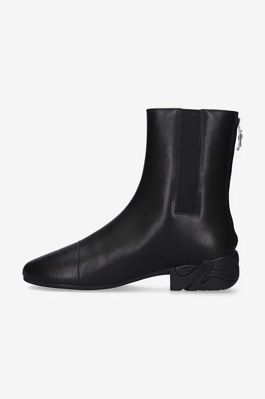 Raf Simons leather chelsea boots Solaris Hight black