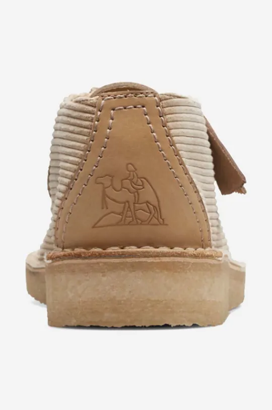 Половинки обувки от велур Clarks Originals Desert Nomad  Горна част: велур Вътрешна част: синтетика, текстил, естествена кожа Подметка: синтетика
