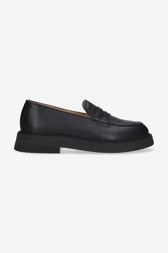 black A.P.C. leather loafers Men’s