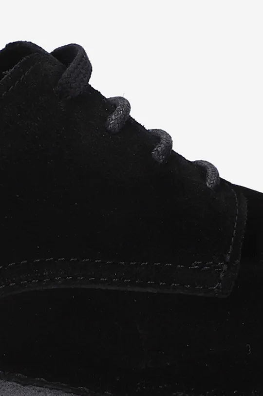 черен Половинки обувки от велур Astorflex Derby Uomo COASTFLEX 001 DARK KHAKI