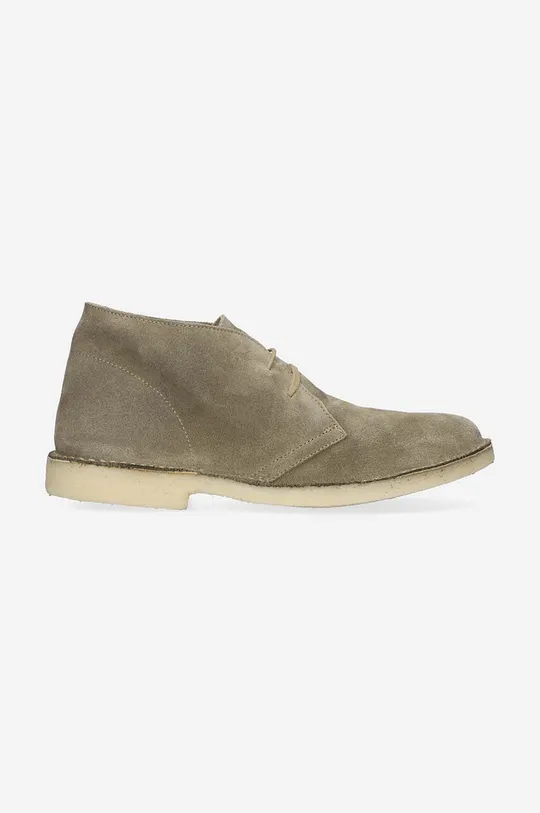 šedá Semišové polobotky Astorflex Desert Boot Uomo DRIFTFLEX 001 DARK CHESTNUT Pánský