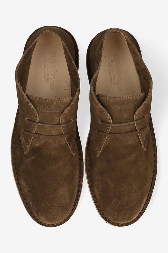 Semišové polobotky Astorflex Desert Boot Uomo DRIFTFLEX 001 DARK CHESTNUT  Svršek: Semišová kůže Vnitřek: Přírodní kůže Podrážka: Umělá hmota