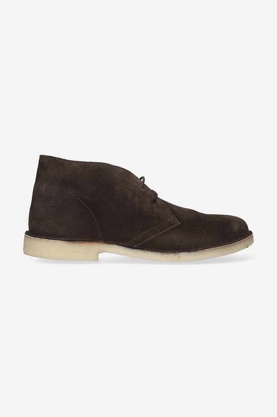 hnědá Semišové polobotky Astorflex Desert Boot Uomo DRIFTFLEX 001 DARK CHESTNUT Pánský