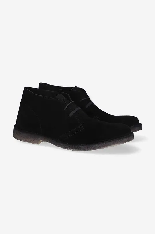 negru Astorflex pantofi de piele întoarsă