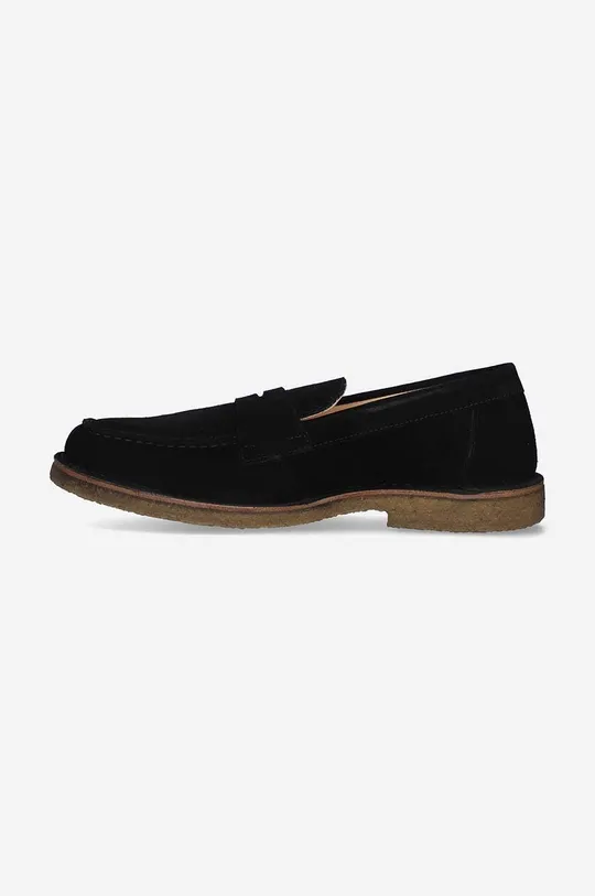 черен Половинки обувки от велур Astorflex Mocassino Uomo MOKAFLEX 001 WHISKEY