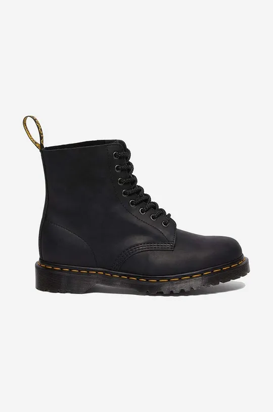 black Dr. Martens leather shoes 1460 Pascal Men’s