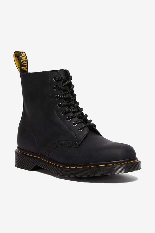 czarny Dr. Martens buty skórzane 1460 Pascal