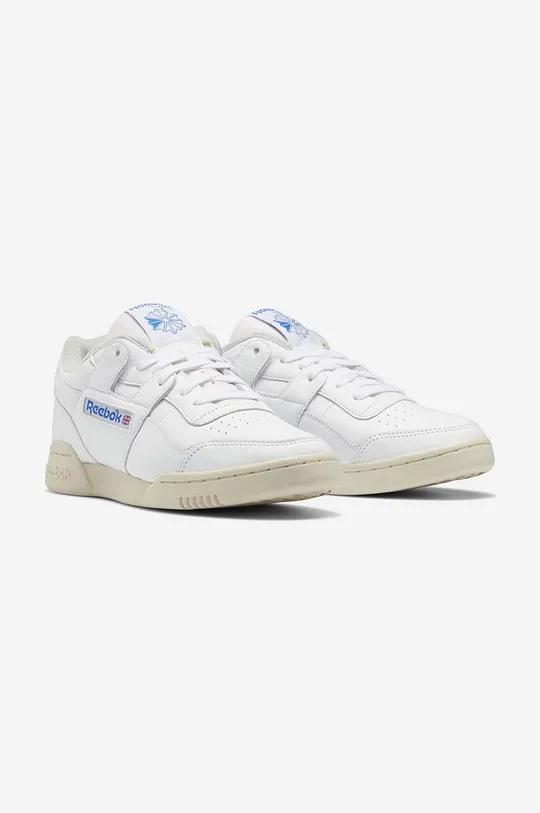 Reebok leather sneakers Workout Plus Vintag GZ4962  Uppers: Nubuck leather Inside: Textile material Outsole: Synthetic material