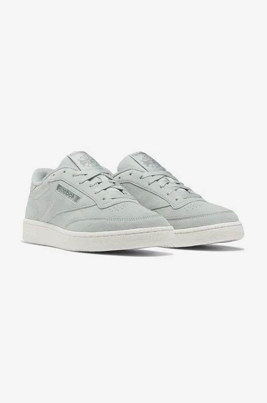 green Reebok suede sneakers Club C 85