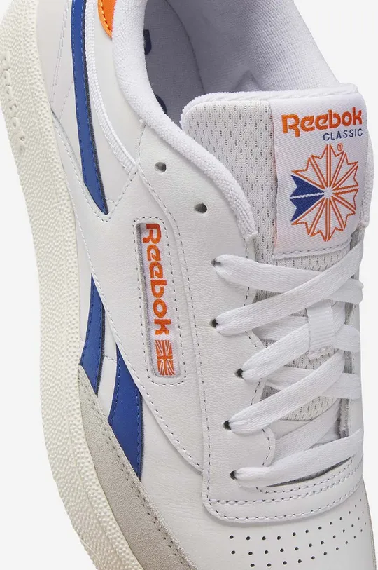 white Reebok Classic leather sneakers Revenge