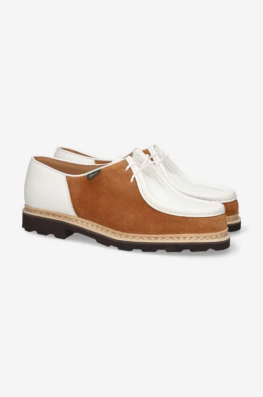 brown Paraboot leather shoes Michael