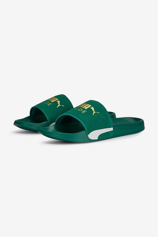 Puma ciabatte slide in camoscio Leadcat 2.0 Suede Classic Uomo