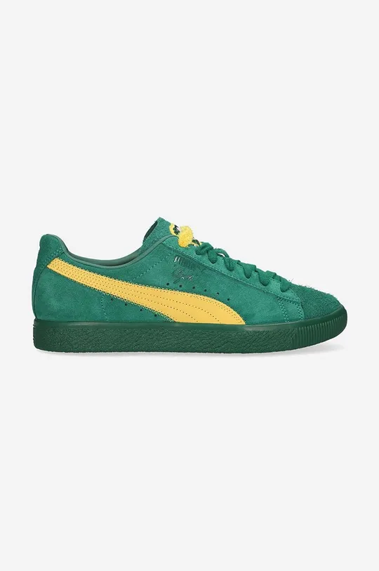 zelená Semišové sneakers boty Puma Clyde Super Pánský