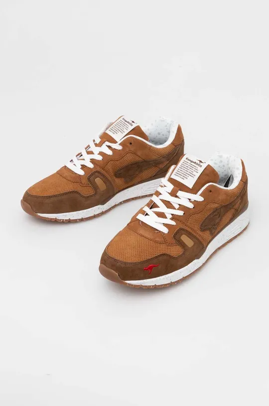 KangaROOS sneakersy 47324 000 Omnirun Boxing Roos brązowy