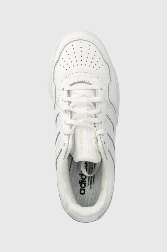 bílá Kožené sneakers boty adidas Courtic