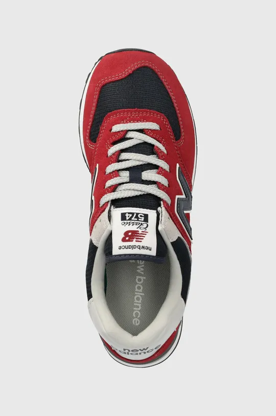 burgundské Sneakers boty New Balance ML574EH2