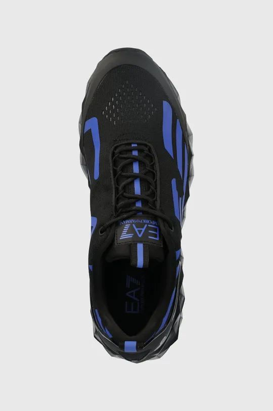 czarny EA7 Emporio Armani sneakersy X8X033.XCC52.Q614