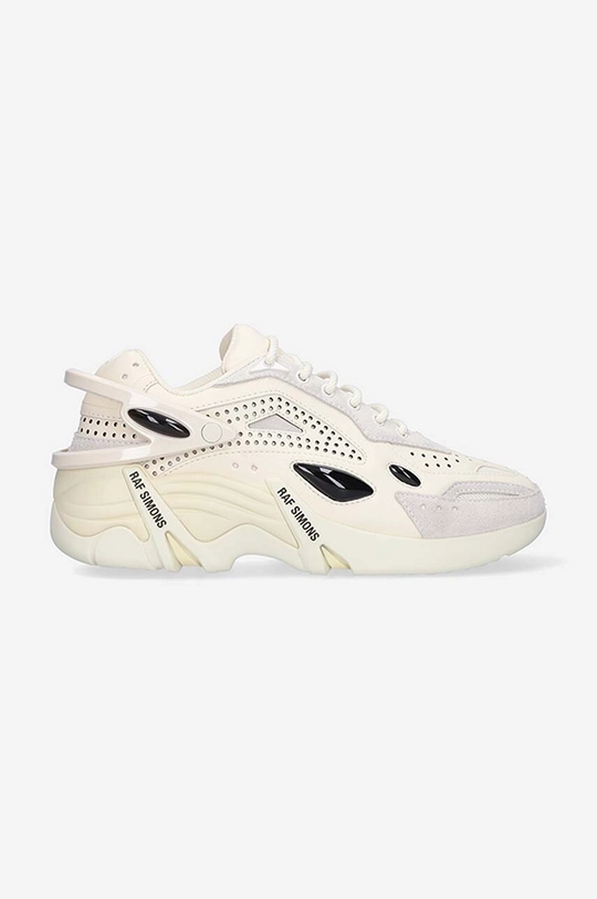 white Raf Simons leather sneakers Cylon Unisex