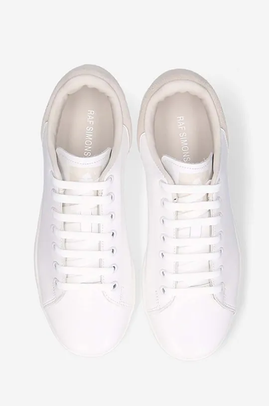 white Raf Simons leather sneakers Orion