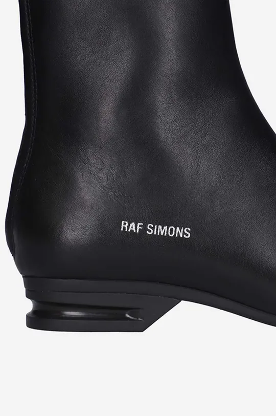Raf Simons leather ankle boots 2001