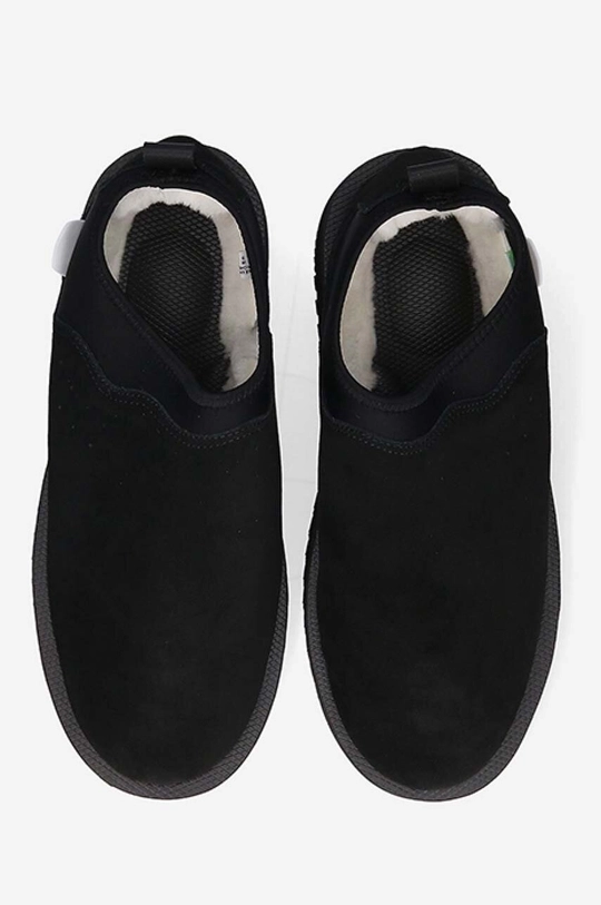 černá Kožené boty Suicoke RON-MWPAB-MID BLACK