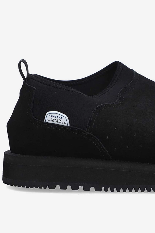 Шкіряні черевики Suicoke Buty Suicoke Rubber Sole RON-MWPAB-MID BLACK