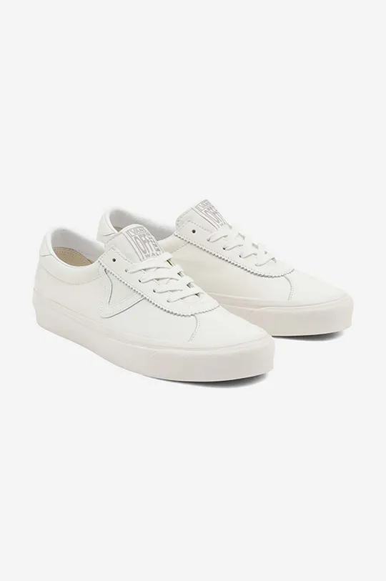 λευκό Δερμάτινα ελαφριά παπούτσια Vans UA Style 73 DX