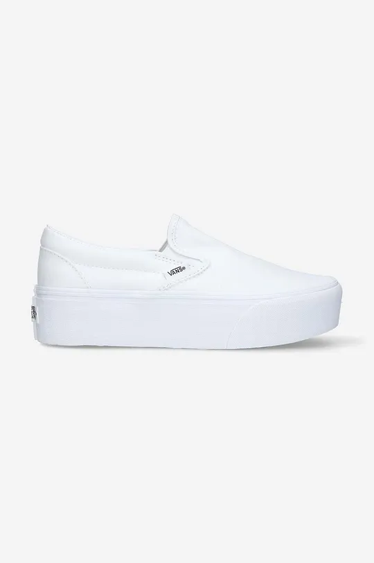 λευκό Πάνινα παπούτσια Vans Classic Slip-On Stackf V Unisex